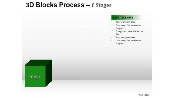 PowerPoint Presentation Success Blocks Process Ppt Design