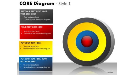 PowerPoint Presentation Success Core Diagram Ppt Slides