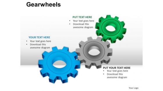 PowerPoint Presentation Success Gear Wheel Ppt Designs