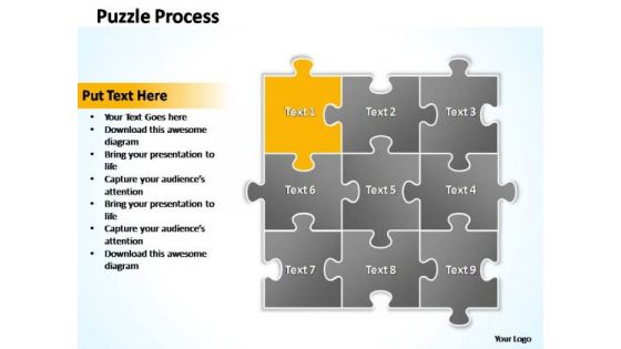 PowerPoint Presentation Success Puzzle Ppt Slides