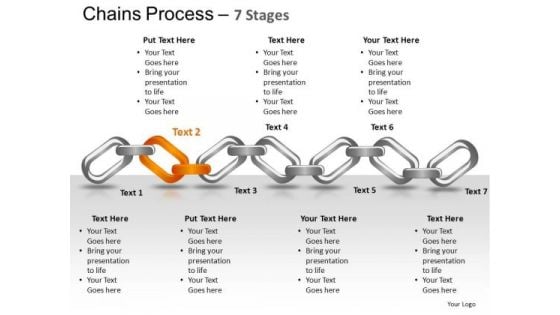 PowerPoint Presentation Teamwork Chains Ppt Process