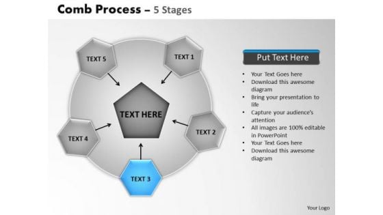 PowerPoint Presentation Teamwork Wheel And Spoke Process Ppt Template