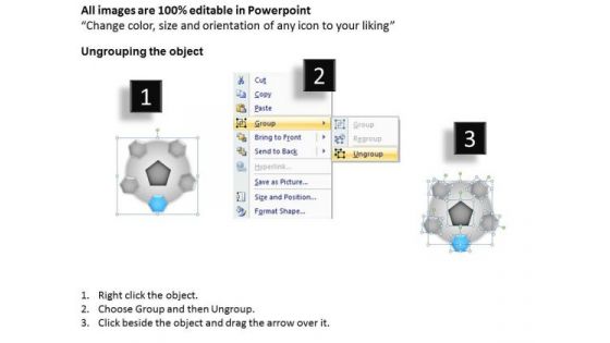 PowerPoint Presentation Teamwork Wheel And Spoke Process Ppt Template