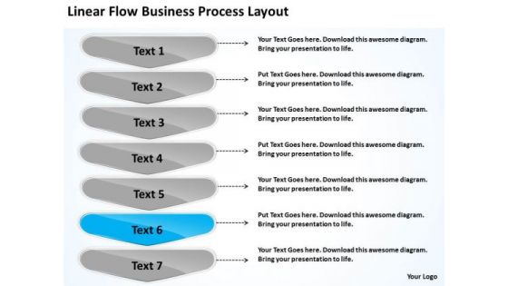 PowerPoint Presentations Process Layout Chart Creating Flow Charts Templates