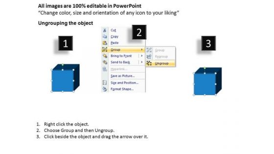 PowerPoint Process Business Blocks Process Ppt Slides