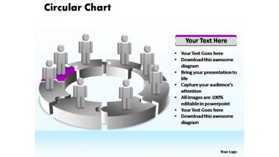 PowerPoint Process Business Circular Ppt Slide Designs