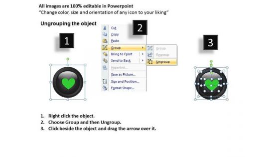 PowerPoint Process Business Education Buttons Icons Ppt Layout