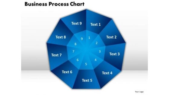 PowerPoint Process Business Process Chart Sales Ppt Themes