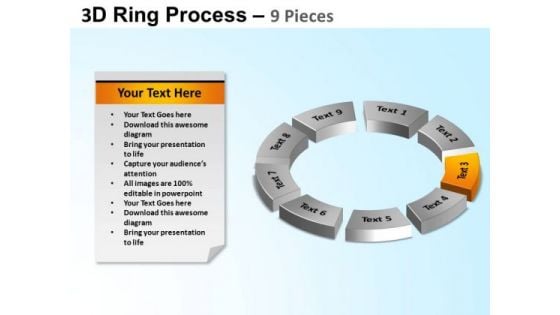 PowerPoint Process Business Ring Process Ppt Slides