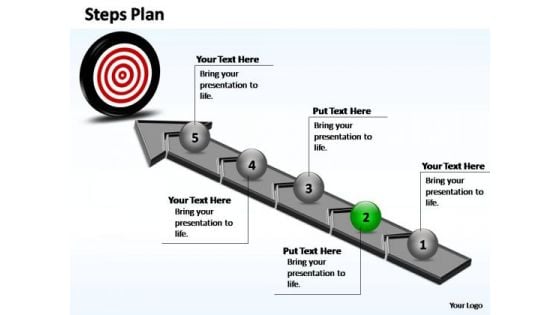 PowerPoint Process Business Steps Plan Ppt Slides