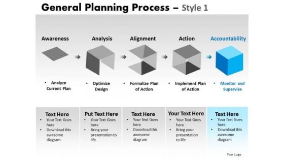 PowerPoint Process Business Success General Planning Process Ppt Templates