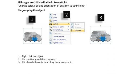 PowerPoint Process Chart Puzzle Process Ppt Slide Designs