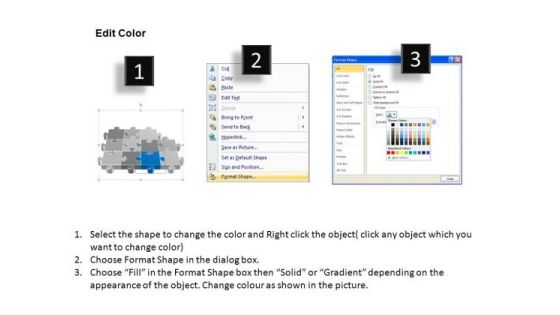 PowerPoint Process Chart Puzzle Process Ppt Slide Designs Slide03