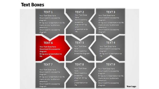 PowerPoint Process Chart Uniform Business Ppt Slide