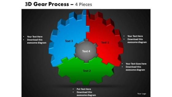 PowerPoint Process Circle Process Gear Process Ppt Process