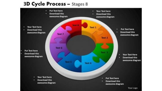 PowerPoint Process Circular Chart Cycle Process Ppt Process