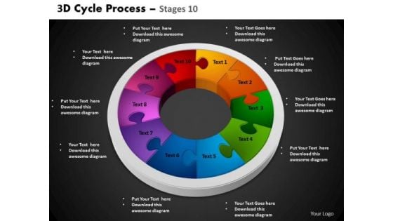 PowerPoint Process Circular Process Cycle Process Ppt Themes