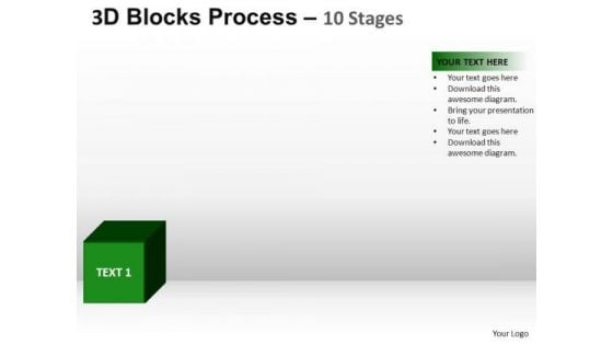 PowerPoint Process Company Blocks Process Ppt Slides