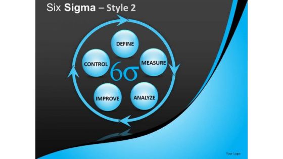 PowerPoint Process Company Designs Six Sigma Ppt Slide