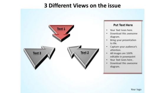 PowerPoint Process Company Different Views Ppt Slides