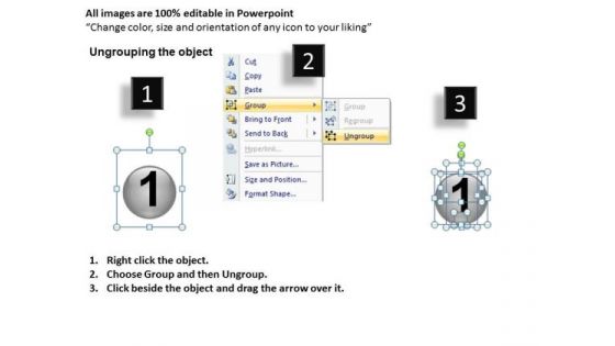 PowerPoint Process Company Growth Buttons Icons Ppt Layout