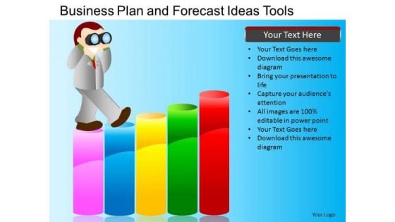 PowerPoint Process Company Growth Targets Business Plan Ppt Slide