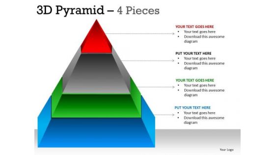 PowerPoint Process Company Pyramid Ppt Slide