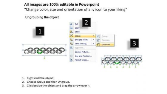 PowerPoint Process Company Rings Ppt Themes