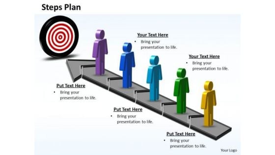 PowerPoint Process Company Steps Plan 5 Stages Style 6 Ppt Slides