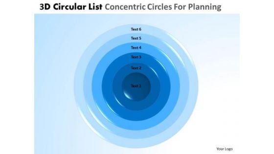 PowerPoint Process Company Strategy 3d Circular Chart List Core Diagrams Ppt Presentation