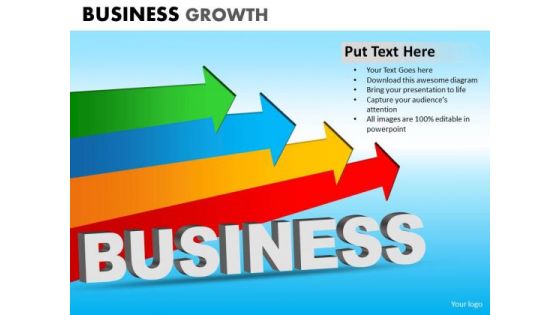 PowerPoint Process Company Success Business Growth Ppt Theme
