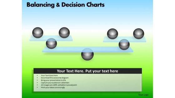 PowerPoint Process Corporate Growth Balancing Decision Charts Ppt Presentation