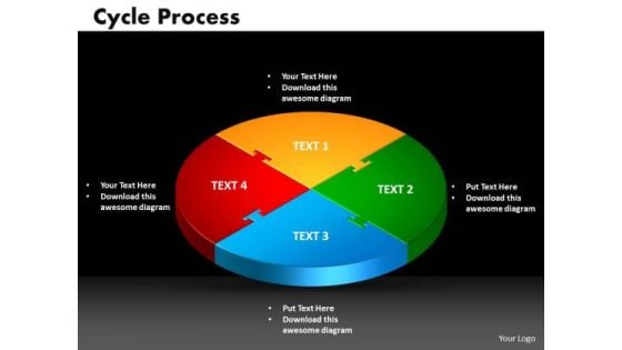 PowerPoint Process Cycle Process Growth Ppt Slides