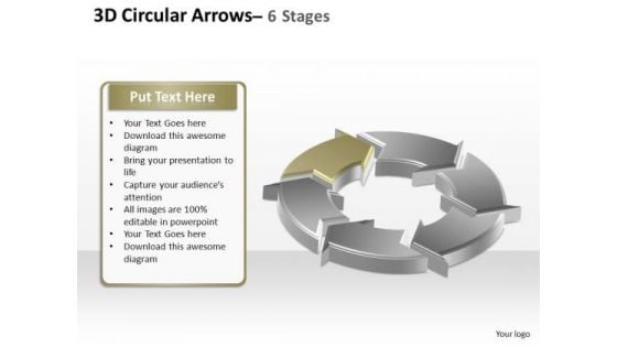 PowerPoint Process Diagram Circular Arrows Ppt Theme