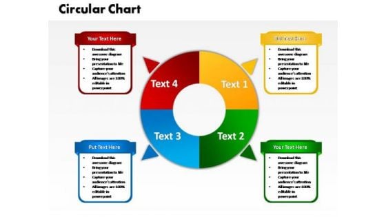 PowerPoint Process Diagram Circular Mode Ppt Slide Designs