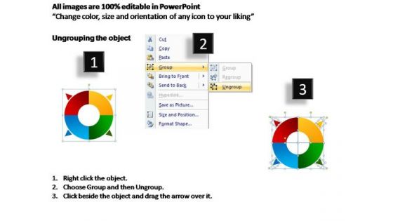 PowerPoint Process Diagram Circular Mode Ppt Slide Designs
