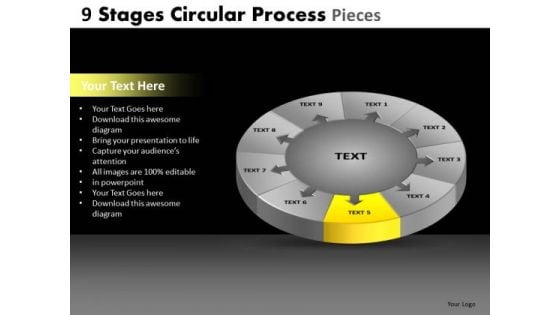 PowerPoint Process Diagram Circular Process Ppt Template