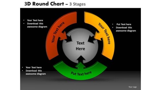 PowerPoint Process Diagram Round Chart Ppt Design