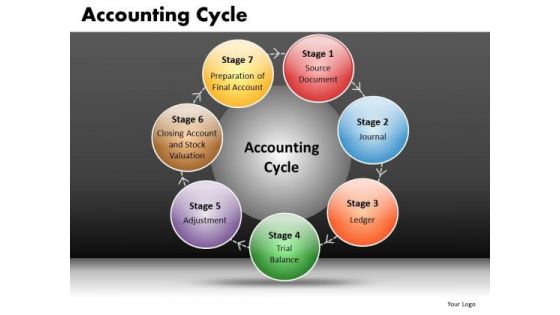 PowerPoint Process Diagram With 7 Spherical Stages Ppt Slides