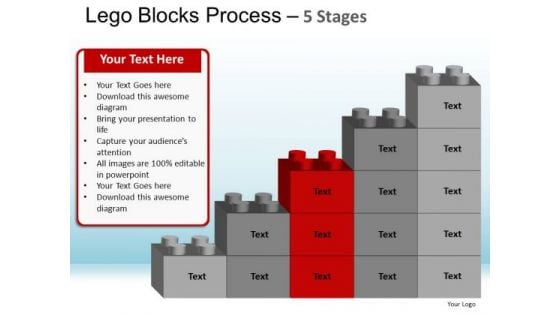 PowerPoint Process Download Lego Ppt Process