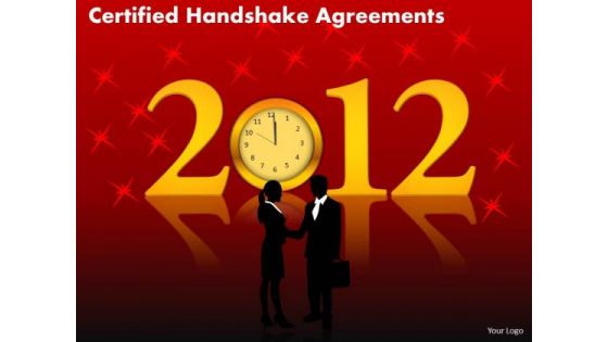 PowerPoint Process Editable Certified Handshake Ppt Slide PowerPoint Process Editable Certified Handshake Ppt Slide