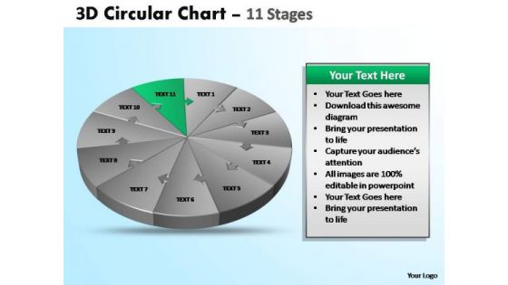 PowerPoint Process Editable Circular Ppt Themes