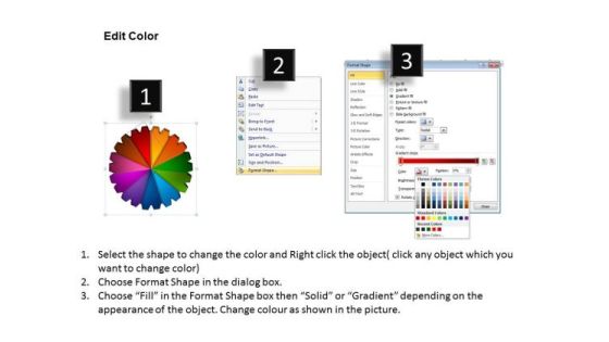 PowerPoint Process Editable Gear Process Ppt Template Slide03