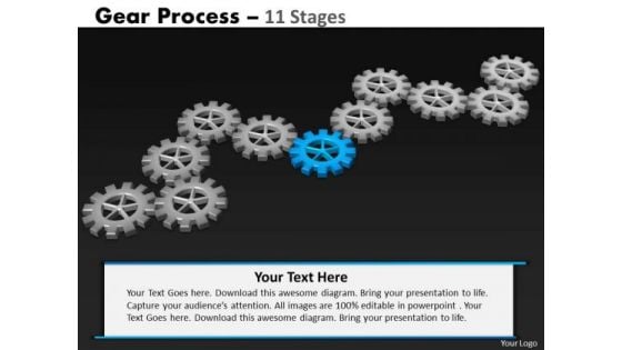 PowerPoint Process Editable Gears Process Ppt Designs