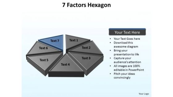 PowerPoint Process Editable Hexagon Ppt Design