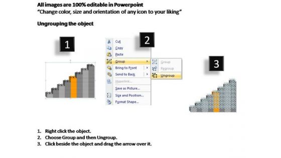 PowerPoint Process Editable Lego Blocks Ppt Themes