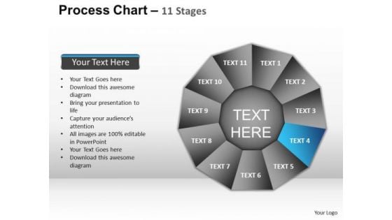 PowerPoint Process Editable Process Chart Ppt Slide