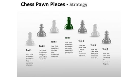 PowerPoint Process Education Chess Pawn Ppt Layouts