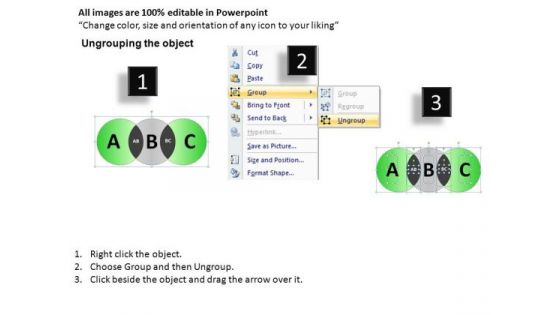 PowerPoint Process Executive Competition Venn Circle Chart Diagram Ppt Presentation