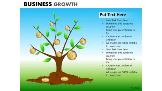 PowerPoint Process Executive Success Business Growth Ppt Slide